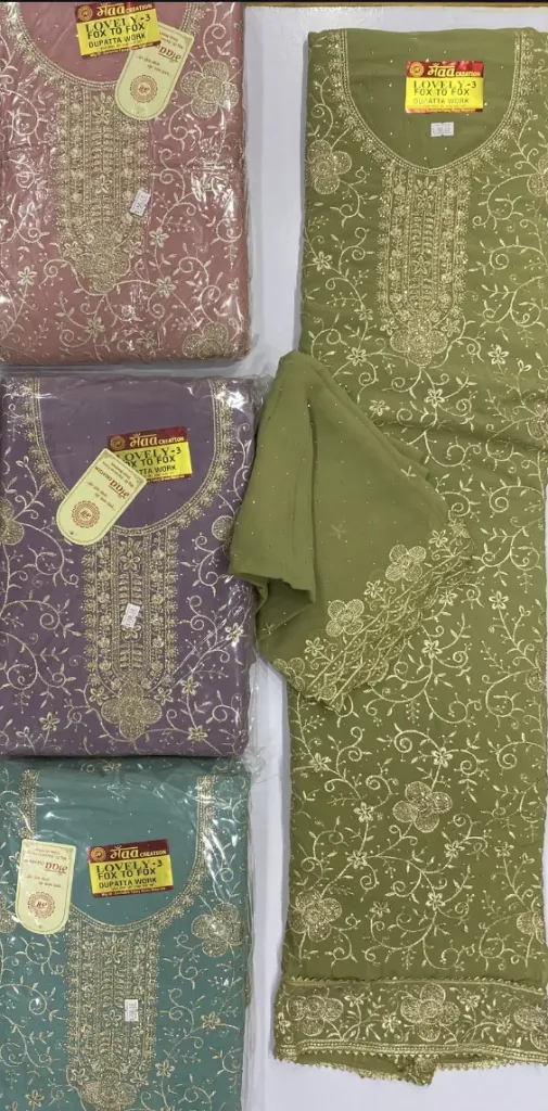 Georgette Suit (Unstitched)