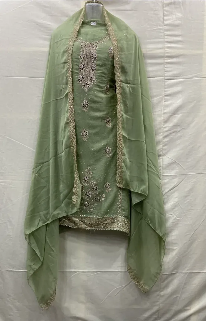 Chiffon Suit (Unstitched)