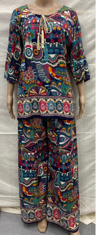 Turkish Print Co-Ord Set