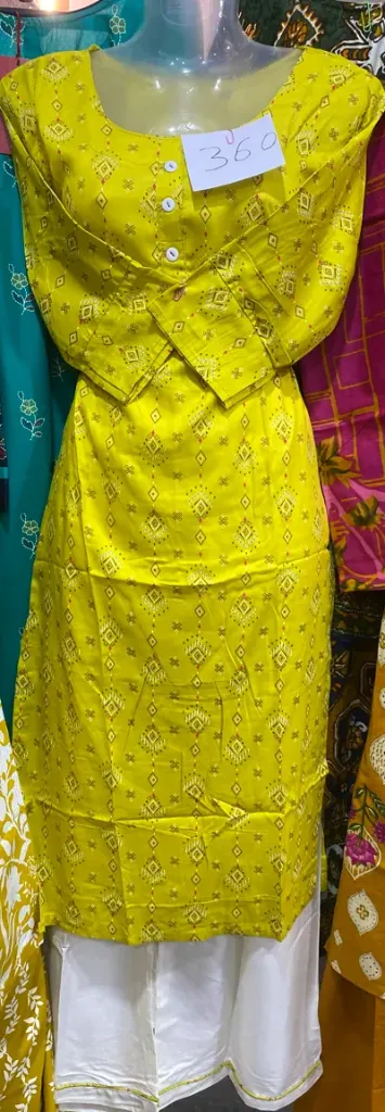 Rayon Co-ord Kurti Set