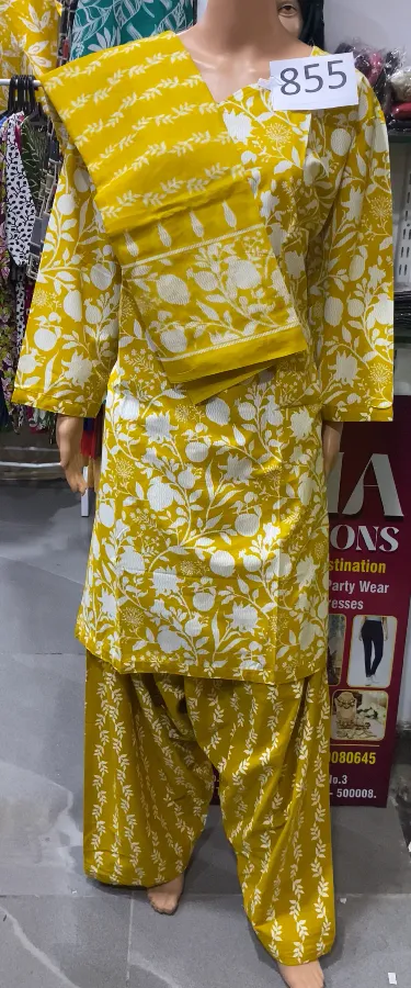 Stitched Pranjul Cotton Suits