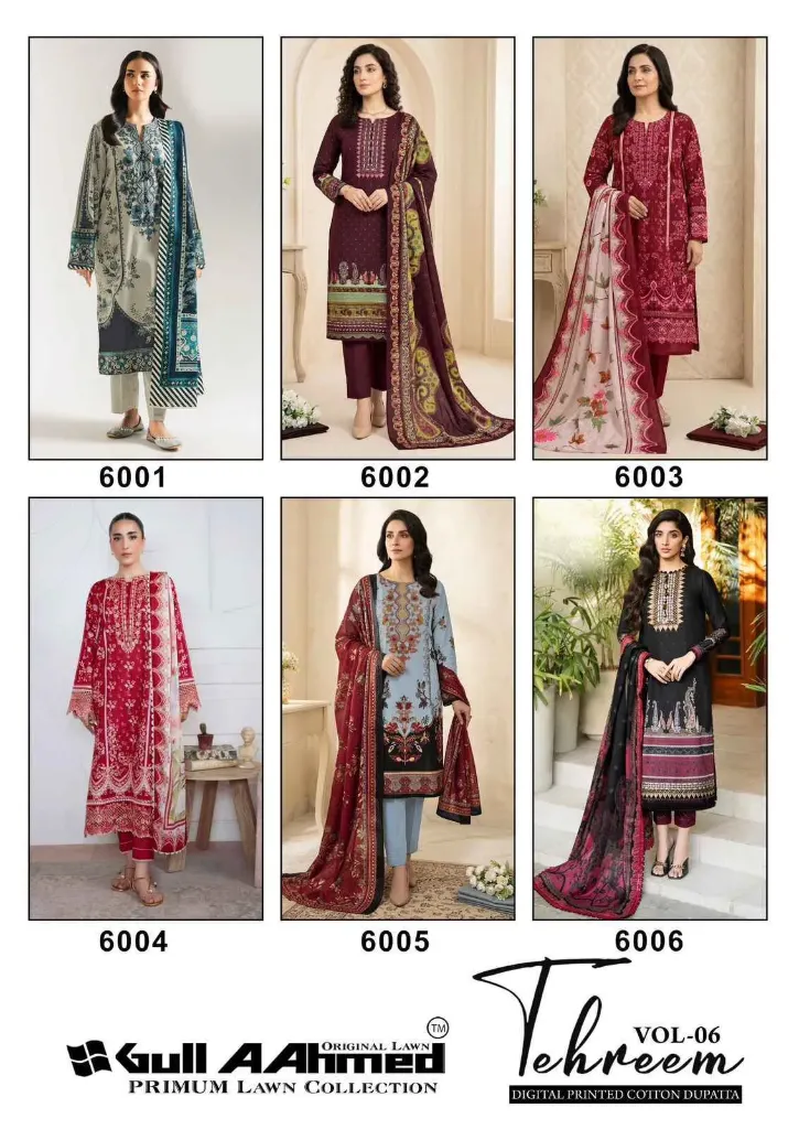 Gul Ahmed Tehreem Printed Lawn Collection
