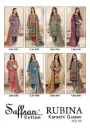 Saffron Cotton Rubina Karachi Queen Collection