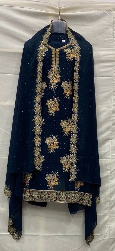 Heavy Georgette Dress Material (Unstitched)